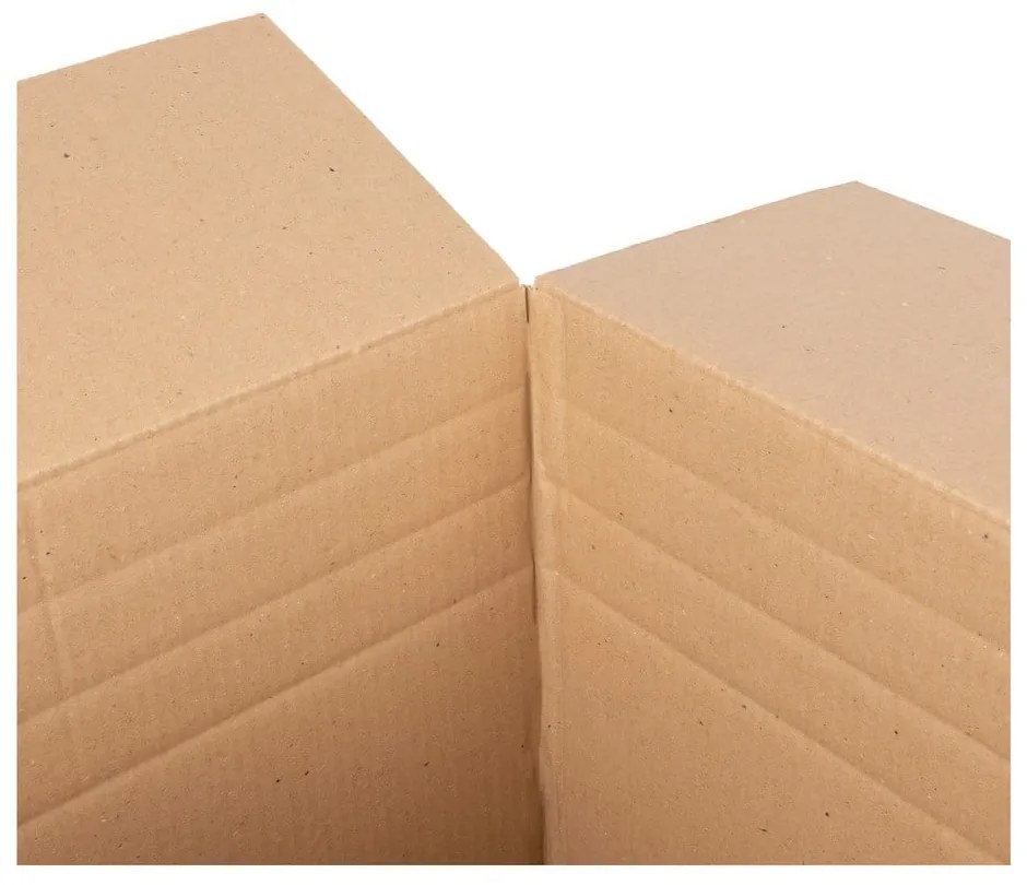 Súprava 2 béžových úložných boxov Compactor Teddy, 42 x 30 cm