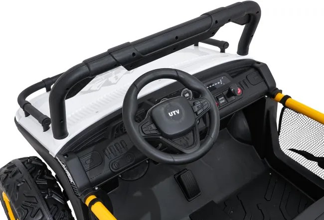 Elektrické autíčko Buggy UTV SPEED biele