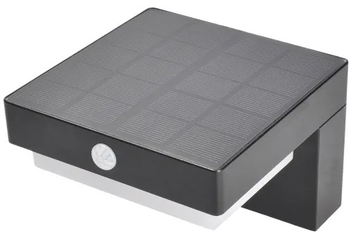 Solight WO7201 - LED solárne nástenné svietidlo s čidlom PALERMO LED/5W/2000mAh