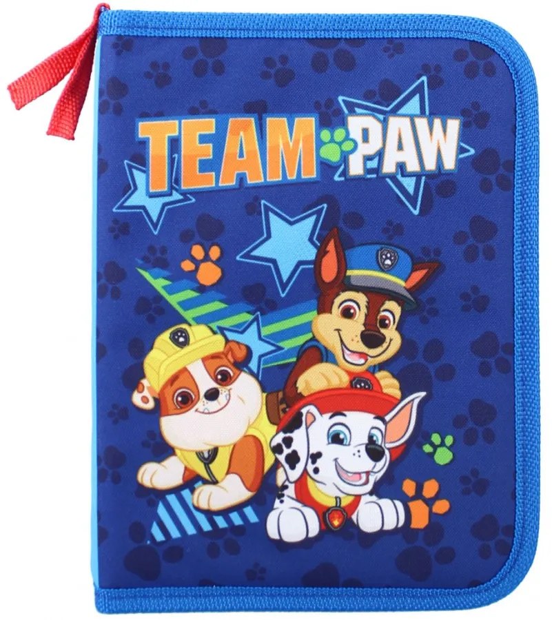 Vybavený školský peračník Tlapková patrola - Paw Patrol - motív Team Paw - 27 dielov
