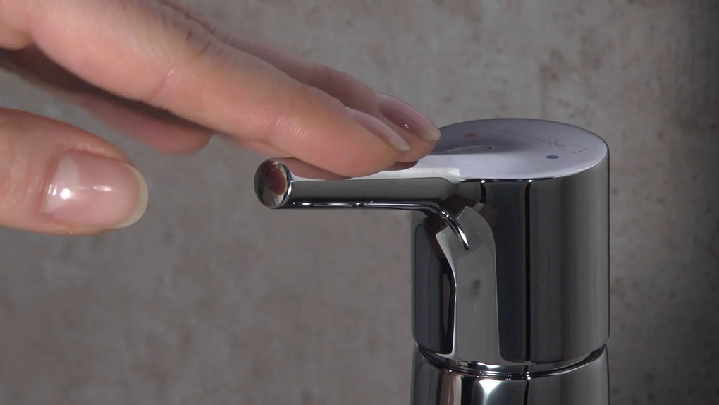 Hansgrohe Talis S, vysoká umývadlová batéria 190 s ťahadlom a odtokovou súpravou, chrómová, HAN-72031000