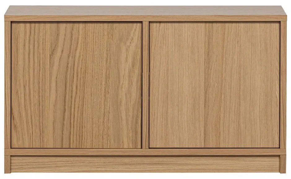 Modulárna knižnica v dekore duba v prírodnej farbe 217x243 cm Modulair – vtwonen