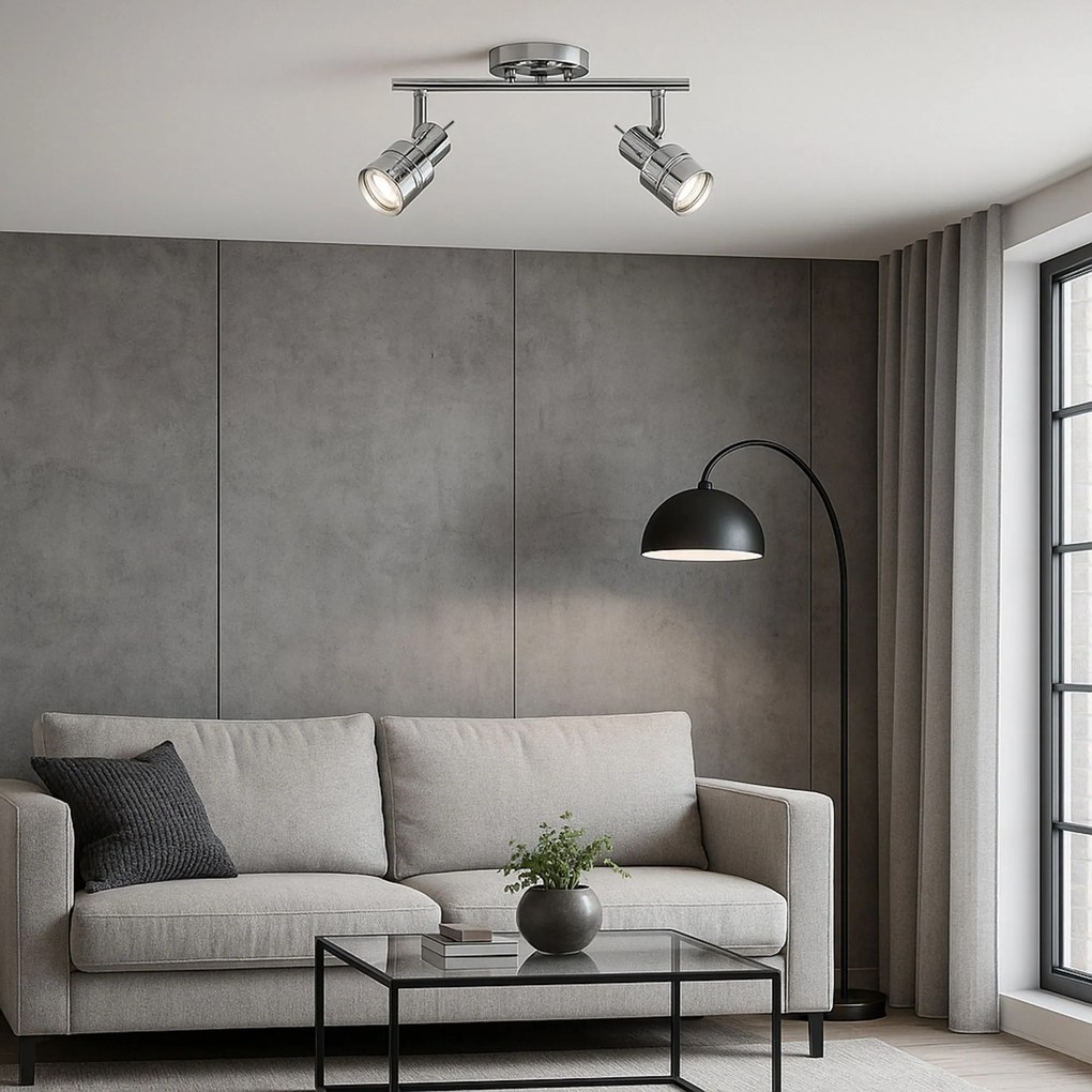 Stropné svietidlo REFLEKTOR APP746-2C chrómové