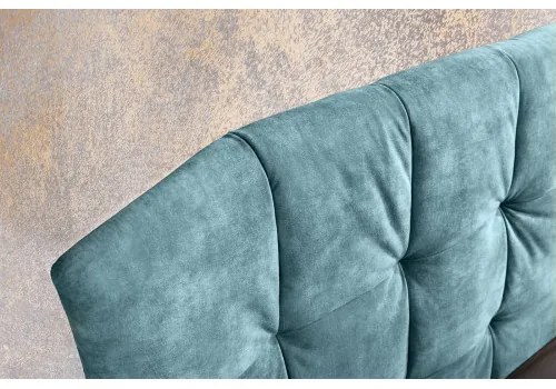 Posteľ 41427 160x200cm Boutique Zamat Petrol - Komfort-nábytok