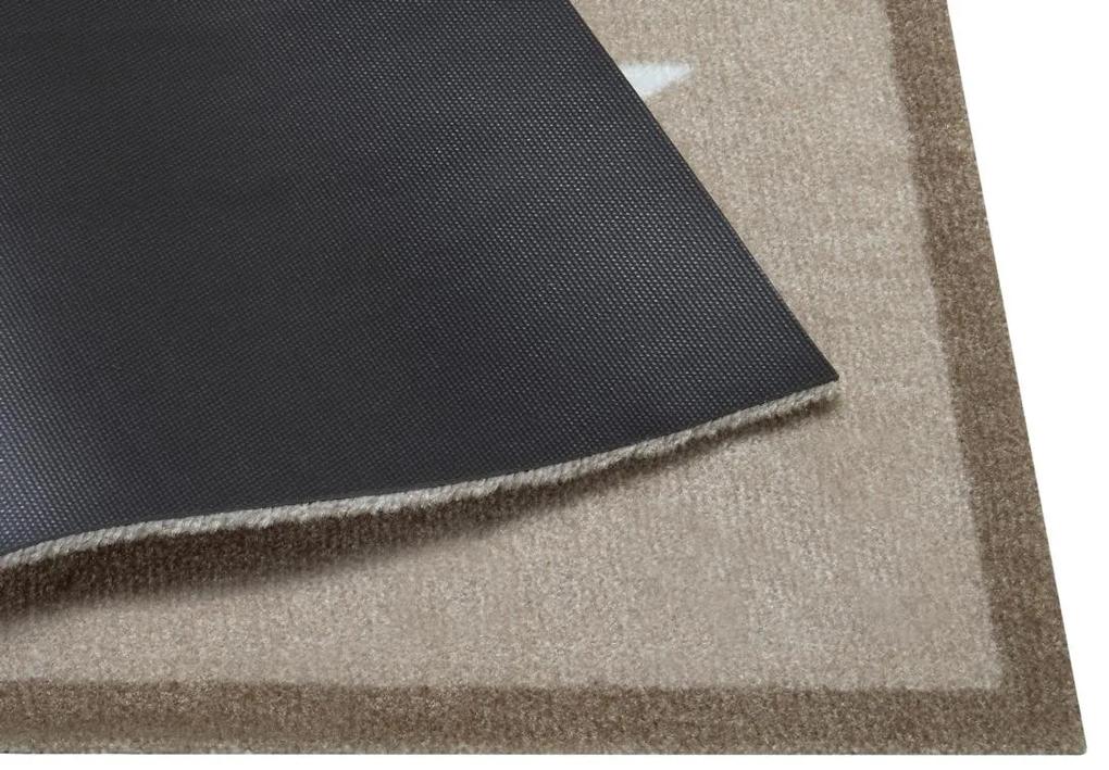 Zala Living - Hanse Home koberce Protišmyková rohožka Deko 105352 Beige Creme – na von aj na doma - 67x180 cm