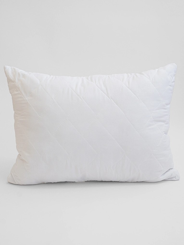 Prešívaný vankúš z dutého vlákna Classic - 40 × 60 cm so zipsom