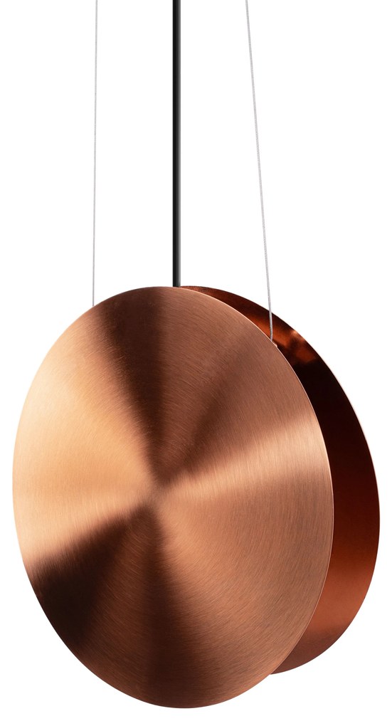 Toolight Toolight, LED závesné stropné svietidlo 30cm APP1426-C, medená matná, OSW-05186