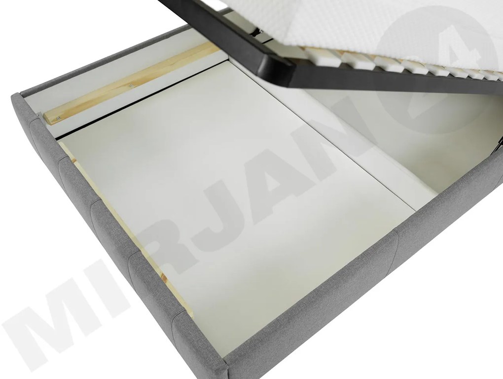 Posteľ s priestorom Kalypso, Rozmer postele: 140x200, Dostupné poťahy: KS 2660
