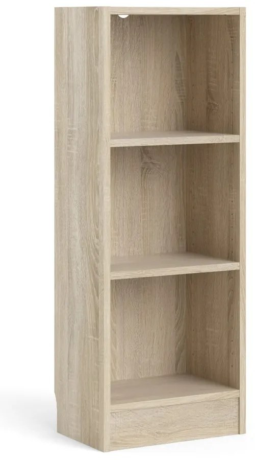 Knižnica v dubovom dekore Tvilum Basic, 41 x 107 cm