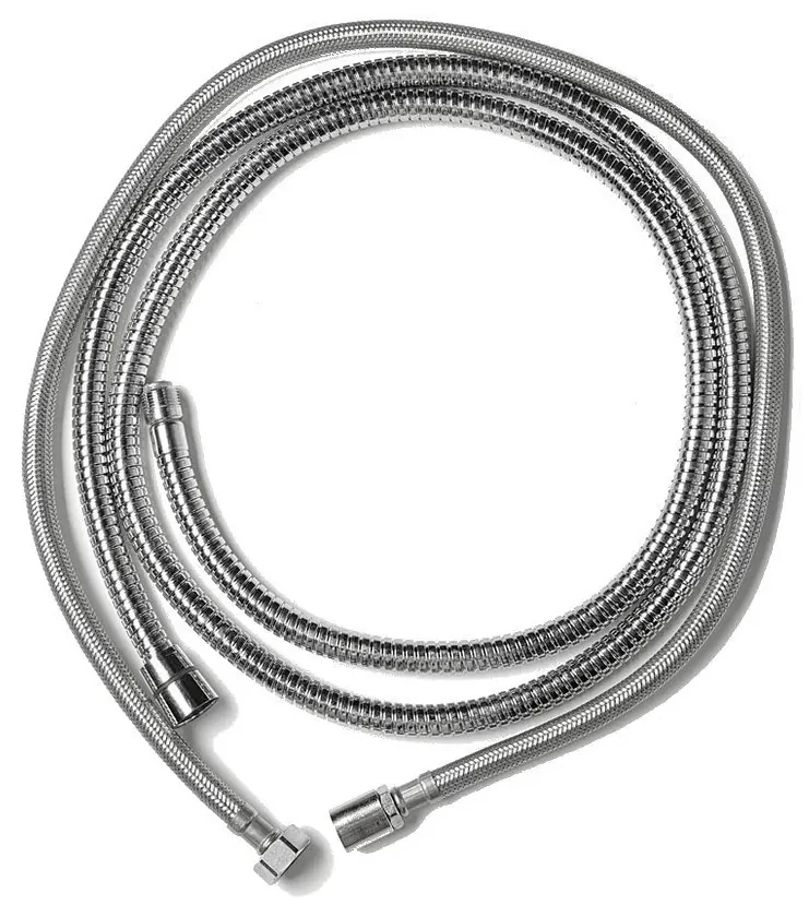 Sapho Sapho, SET sprchová hadica k batérii na okraj vane, F1/2'- F1/2', 275 cm, chróm, FLE18