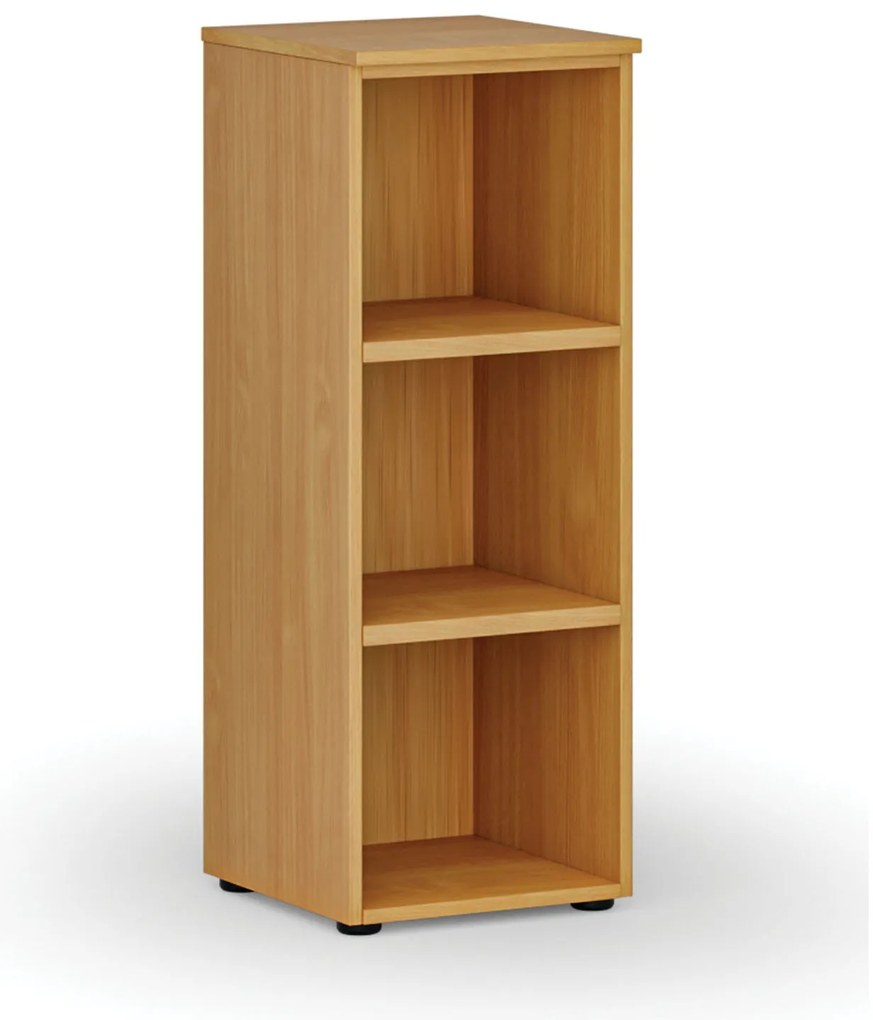 Kancelársky regál PRIMO WOOD, 400 x 420 x 1087 mm, buk