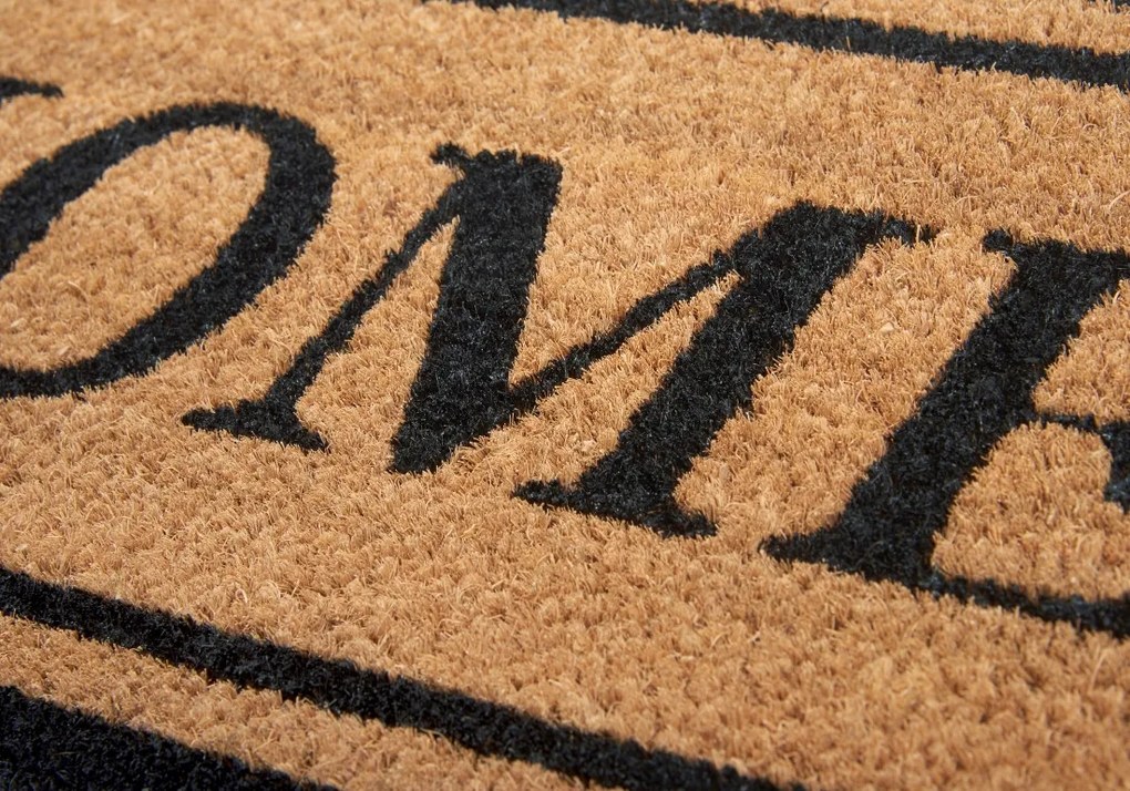 Hanse Home, Rohožka Home kokos 105678 – na von aj na doma, 27x70, hnedá, chodba / predsieň