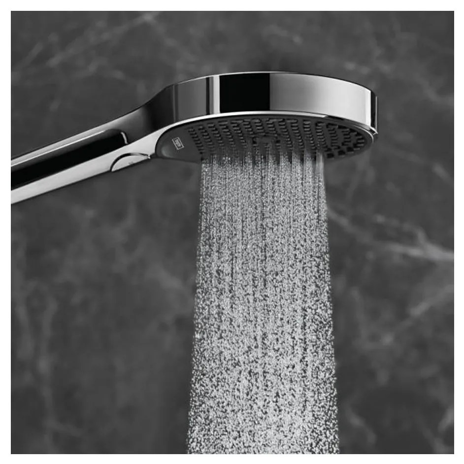 Hansgrohe Rainfinity, ručná sprchová hlavica 130 3-funkčná, chrómová, HAN-26864000