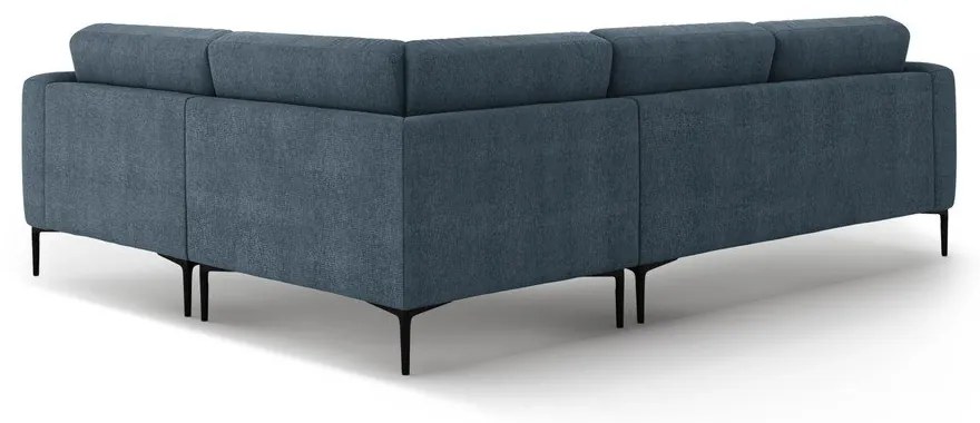 Tmavomodrá rohová pohovka (pravý roh/do L) Bemy – Micadoni