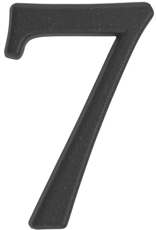 Číslica zliatina grafit 50 mm /7/