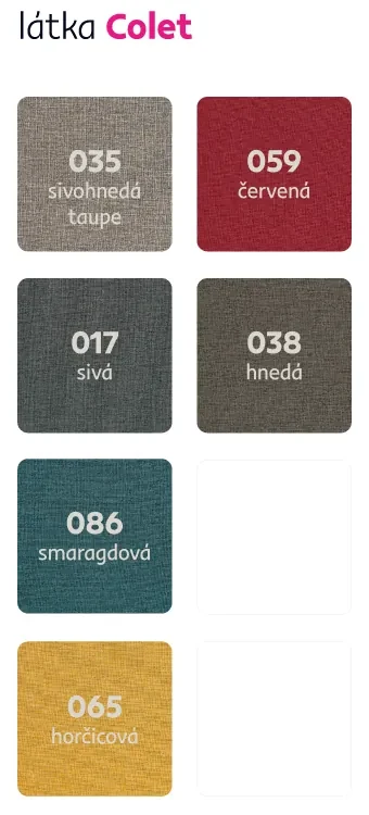 Kondela Boxspringová posteľ 120x200, mentolová, RIANA KOMFORT