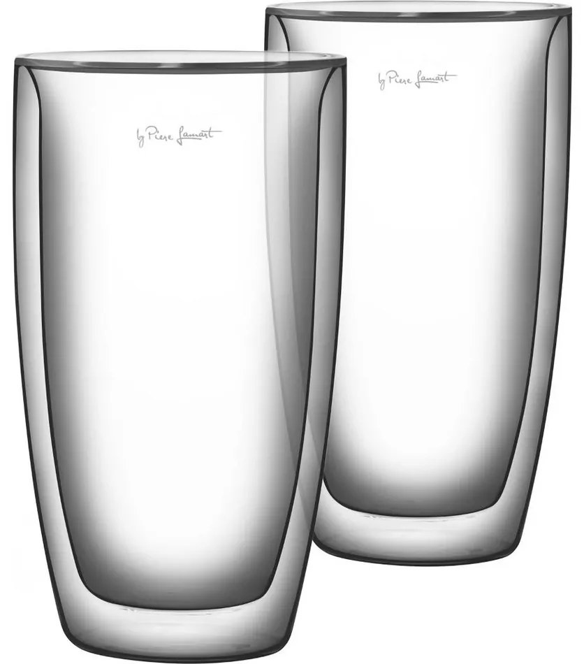 Lamart LT9011 sada pohárov Café Latté Vaso, 380 ml, 2 ks