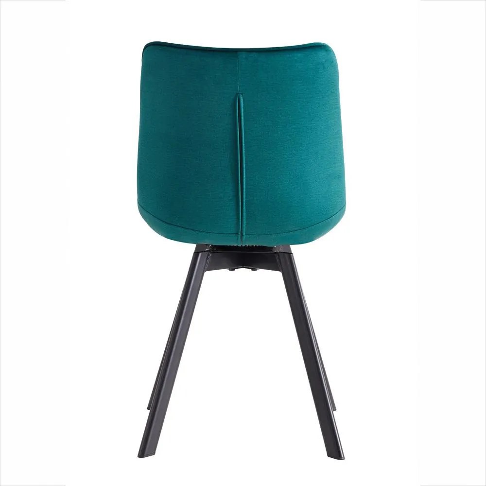 Jedálenský set 4x stolička + stôl 100 cm AVENBERG AQUAMARINE