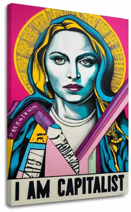 Madonna obraz na plátne - Popová revolúcia