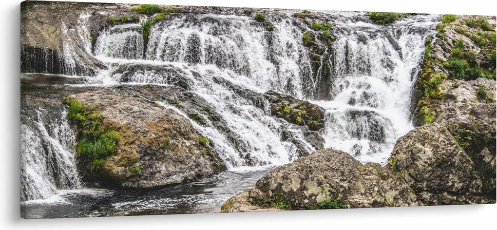 Obraz - Kaskády (120x50 cm)