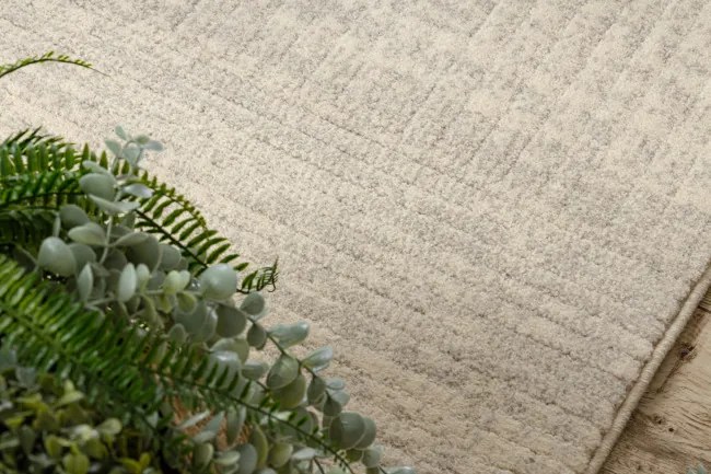 Koberec TEXTURA 488.23.LA101 Osta sivý / krémový