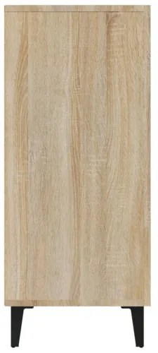vidaXL Komoda dub sonoma 90x34x80 cm spracované drevo-