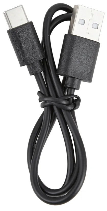 Nástenná lampa čierna 4-krokový senzor magnetická vrátane LED nabíjateľná - Batt