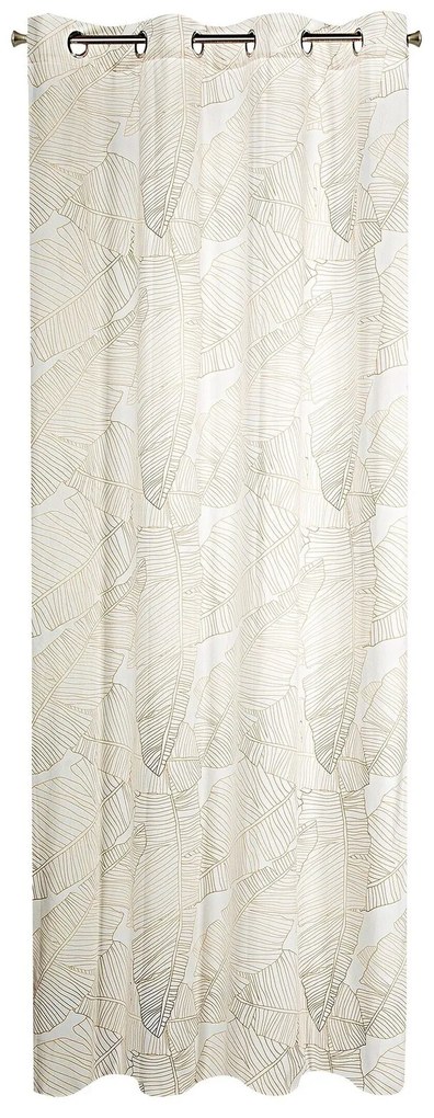 ZATEMŇOVACÍ ZÁVES NA KRÚŽKOCH LIMITED COLLECTION LUNA2 140X250 CM BIELA