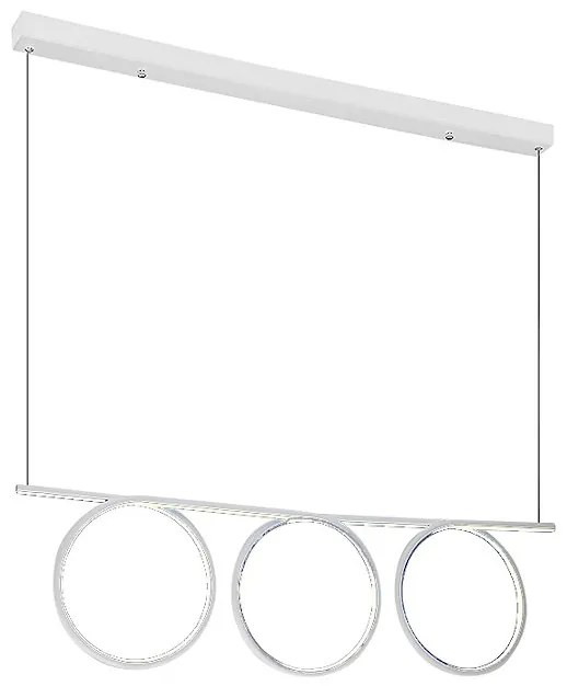 Závesné LED svietidlo Loop, 1x LED 60w, 3000k, w