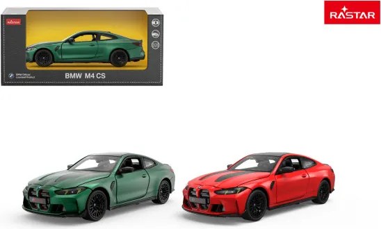 Model auta BMW M4 CS 1:24 RASTAR zelené