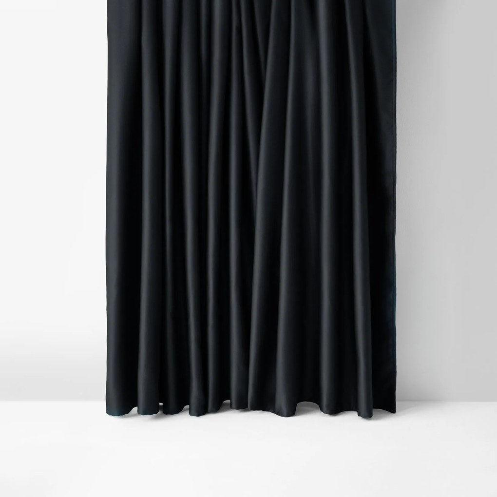 Goldea zatemňovací záves blackout - tmavo antracitový 140x270 cm
