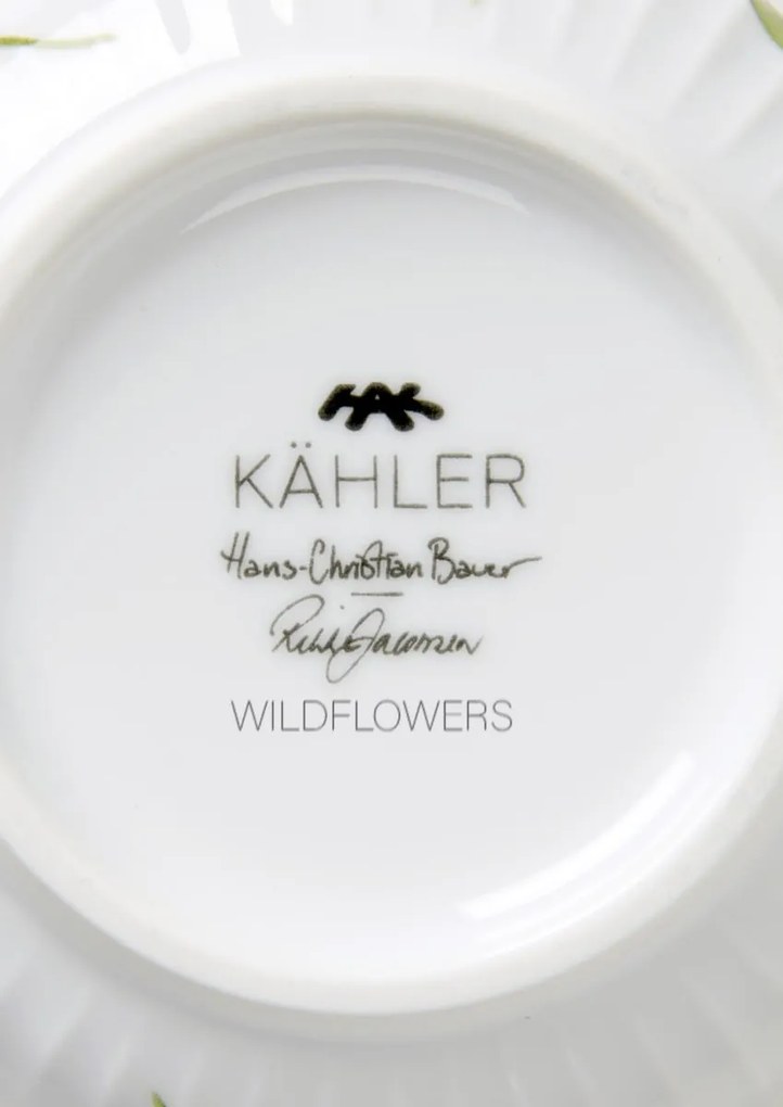KÄHLER Porcelánová miska Hammershøi Wild Flowers 12 cm