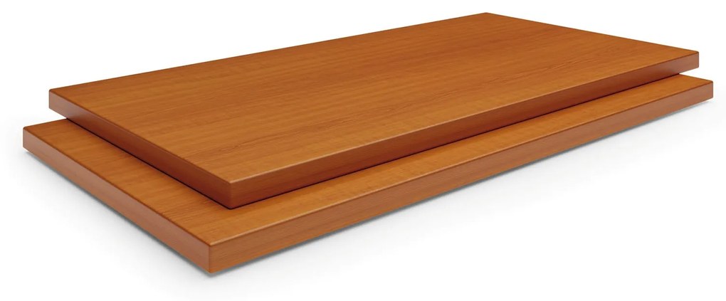 Prídavné police ku skriniam a regálom PRIMO, 2 ks, 800 x 420 mm, čerešňa