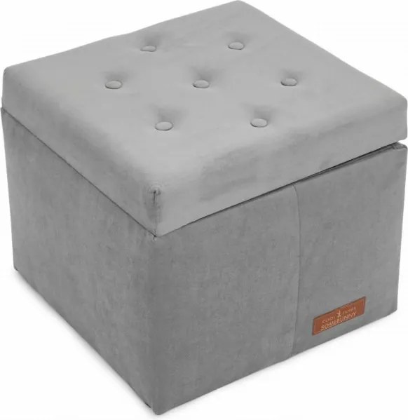 Taburetka Bunny s uškami malá rôzne farby 40x40 cm