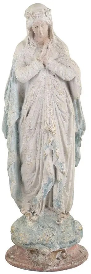 Dekoračná opálová socha bábiky Marie Madona - 10*10*31 cm