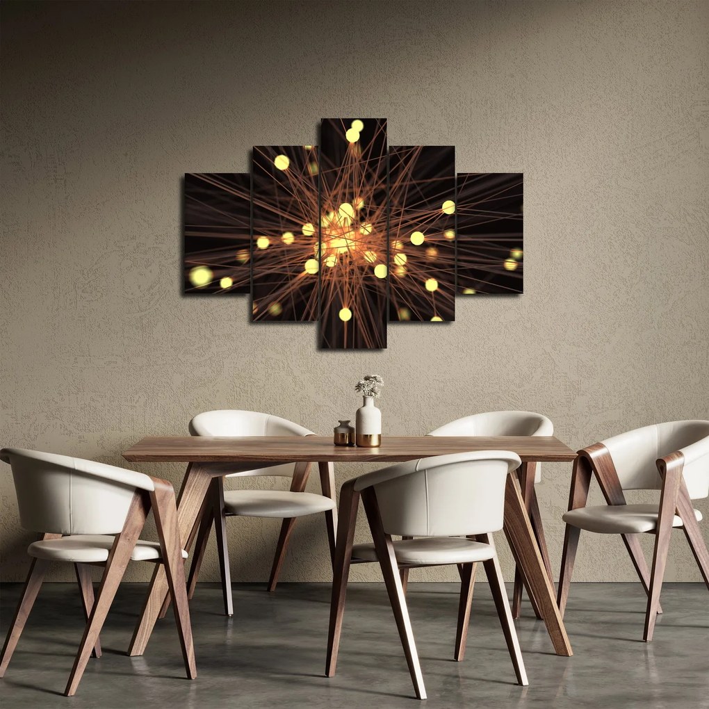 Obraz abstrakcie (150x105 cm)