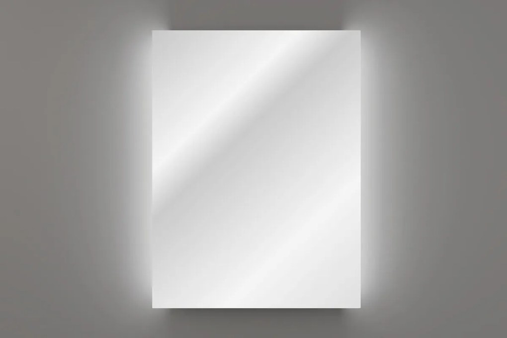 Nástenné LED zrkadlo AURA 60 cm neutrálne