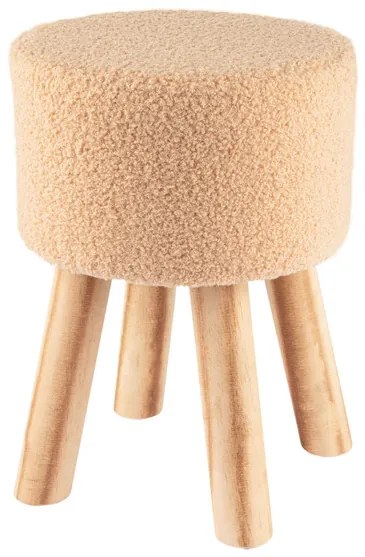 Livarno home Stolička s kožušinou (kožušinová stolička teddy look) (100339811)