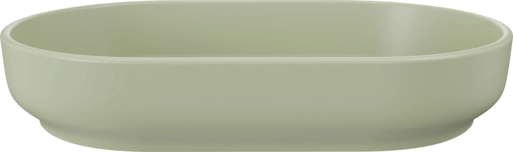 Comad Keramické umývadlo na dosku RIVER 2 OLIVE GREEN MATT, zelená