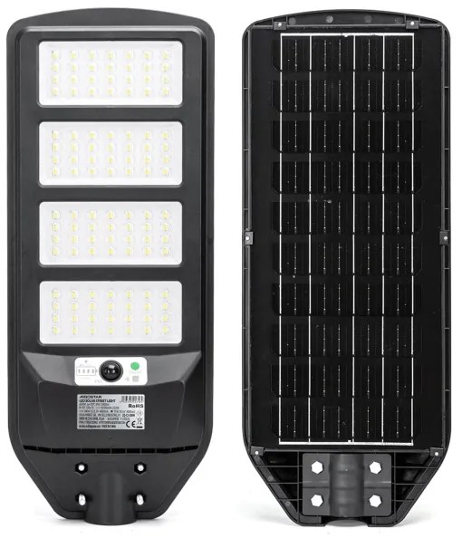 Aigostar - LED Solárna pouličná lampa so senzorom LED/200W/3,2V 6500K + DO