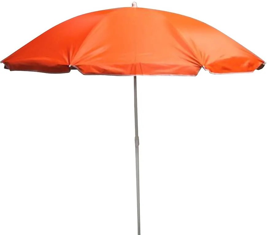 Plážový slnečník 180 cm pomarančový