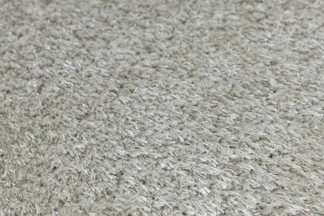 Koberec Shaggy Silky 72 strieborný / sivý