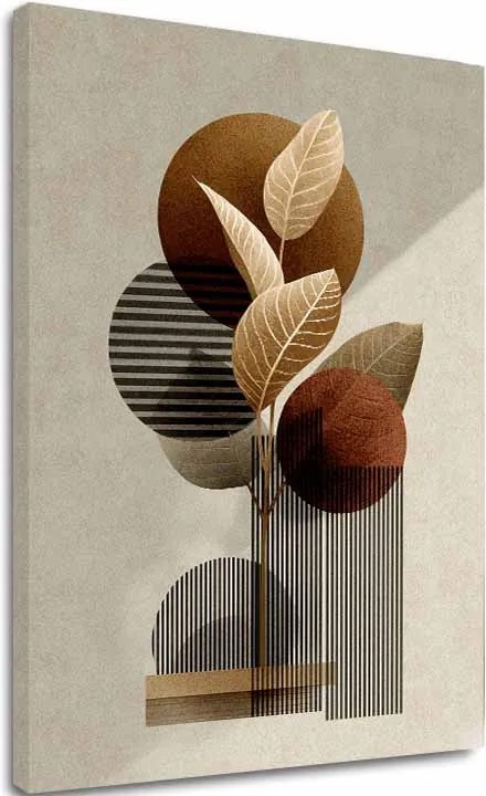 Obraz na plátne Hnedé Vetvičky - Jesenný Motív
