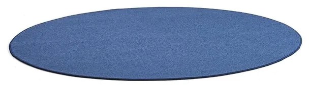 Okrúhly koberec ADAM, Ø 3000 mm, modrý