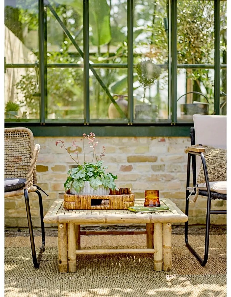 Sivo-béžové záhradné kreslo Mundo – Bloomingville