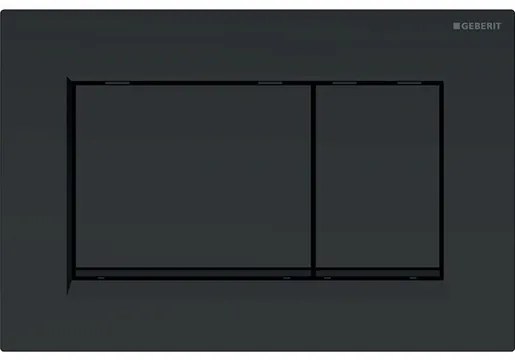 Geberit Sigma30 ovládacie tlačidlo plast čierna matná 115.883.16.1