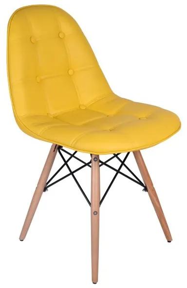 TZB Jedálenská stolička Lyon – žltá