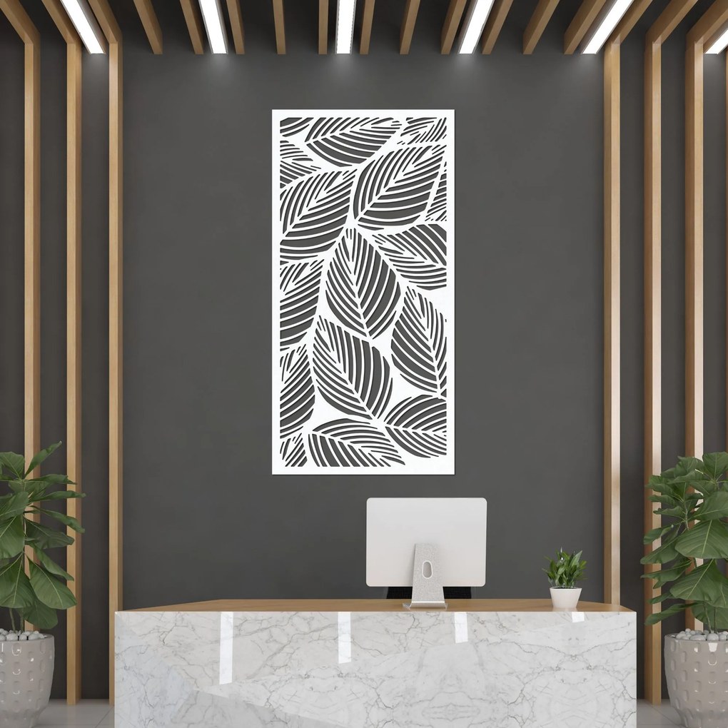 Drevený obraz na stenu listy | FLORS: Preglejka Topoľ - Honey 3071 40 x 20 cm 4477-94110 PR0268