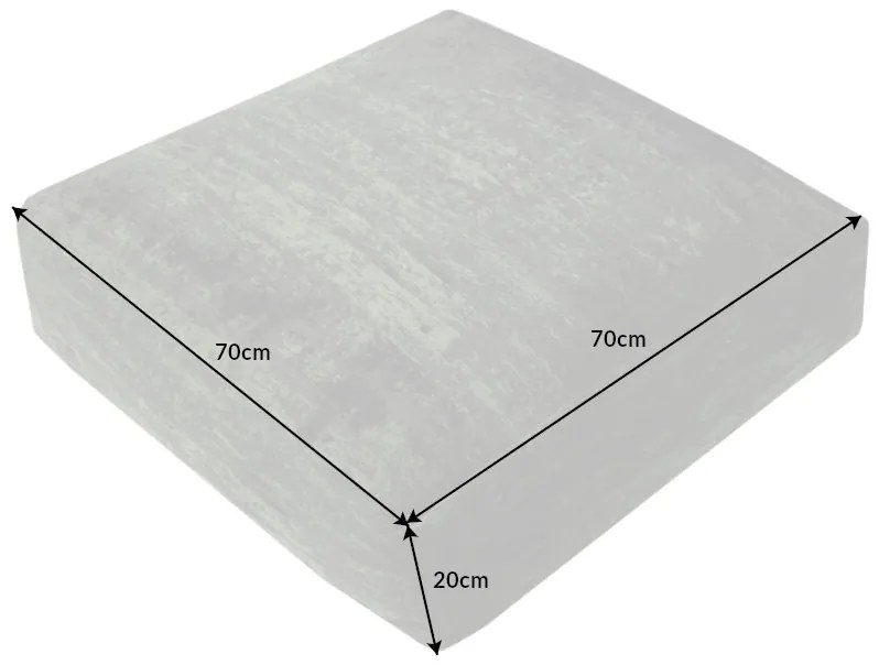 Vankúš na podlahu Modern Art 70cm zelená