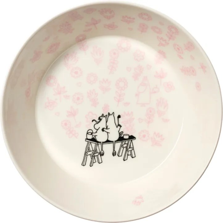 Misa Moomin Love 23cm, ružová / 30. výročie